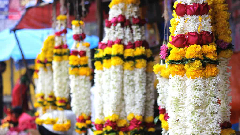 temple garlands pooja mala